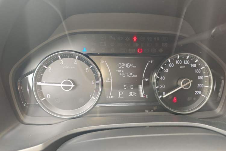 Used Honda Crider 2019 180 Turbo CVT Comfort Edition China V Odometer Close Up