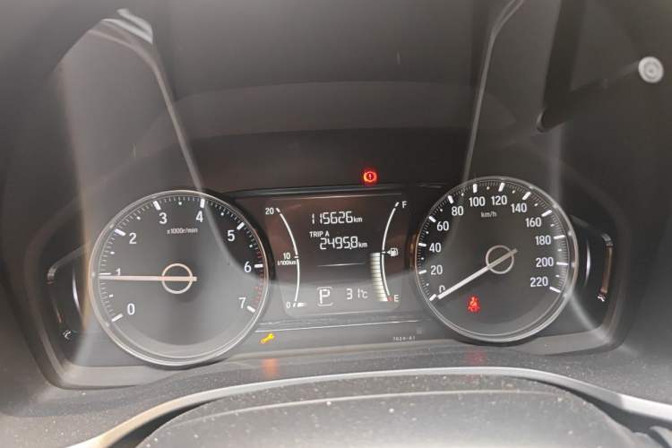 Used Honda Crider 2019 180 Turbo CVT Comfort Version China VI Odometer Close Up
