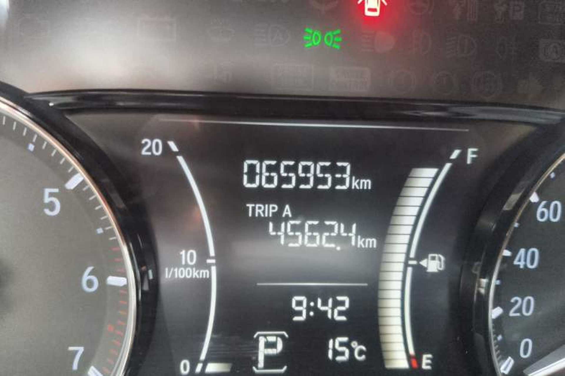 Used Honda Crider 2019 180 Turbo CVT Comfort Version China VI Odometer Close Up