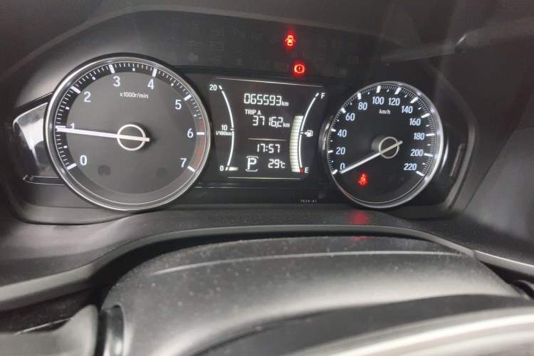 Used Honda Crider 2019 180 Turbo CVT Comfort Version China VI Odometer Close Up