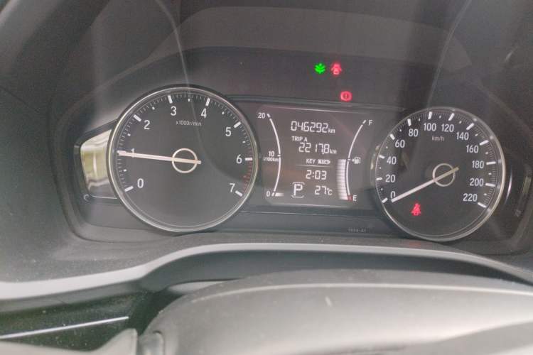 Used Honda Crider 2019 180 Turbo CVT Comfort Version China VI Odometer Close Up