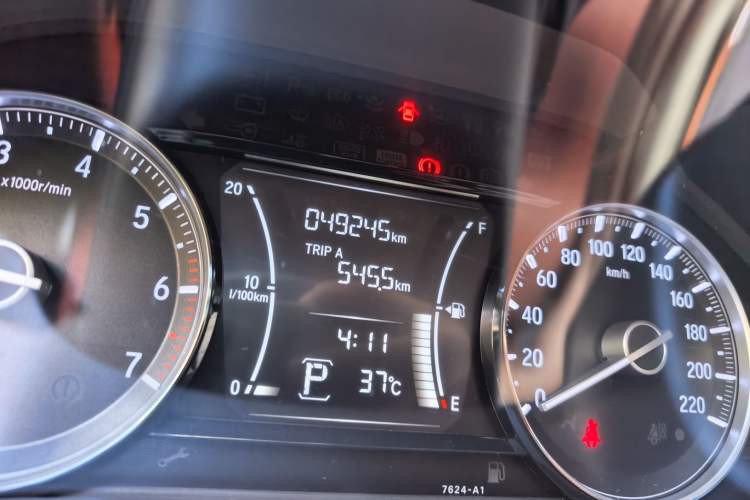 Used Honda Crider 2019 180 Turbo CVT Comfort Edition China V Odometer Close Up