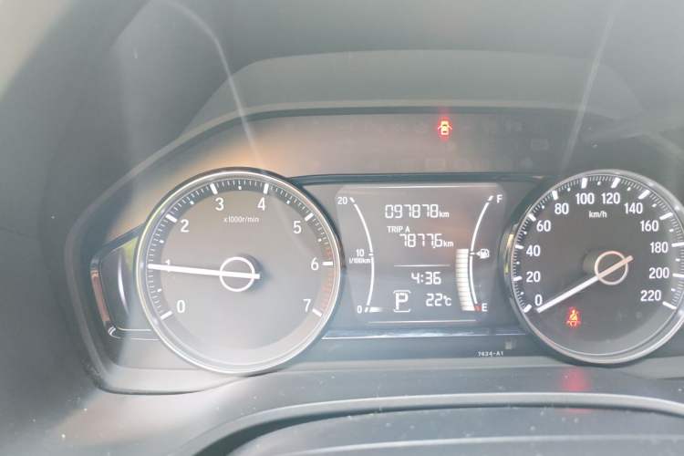 Used Honda Crider 2019 180 Turbo CVT Comfort Version China VI Odometer Close Up