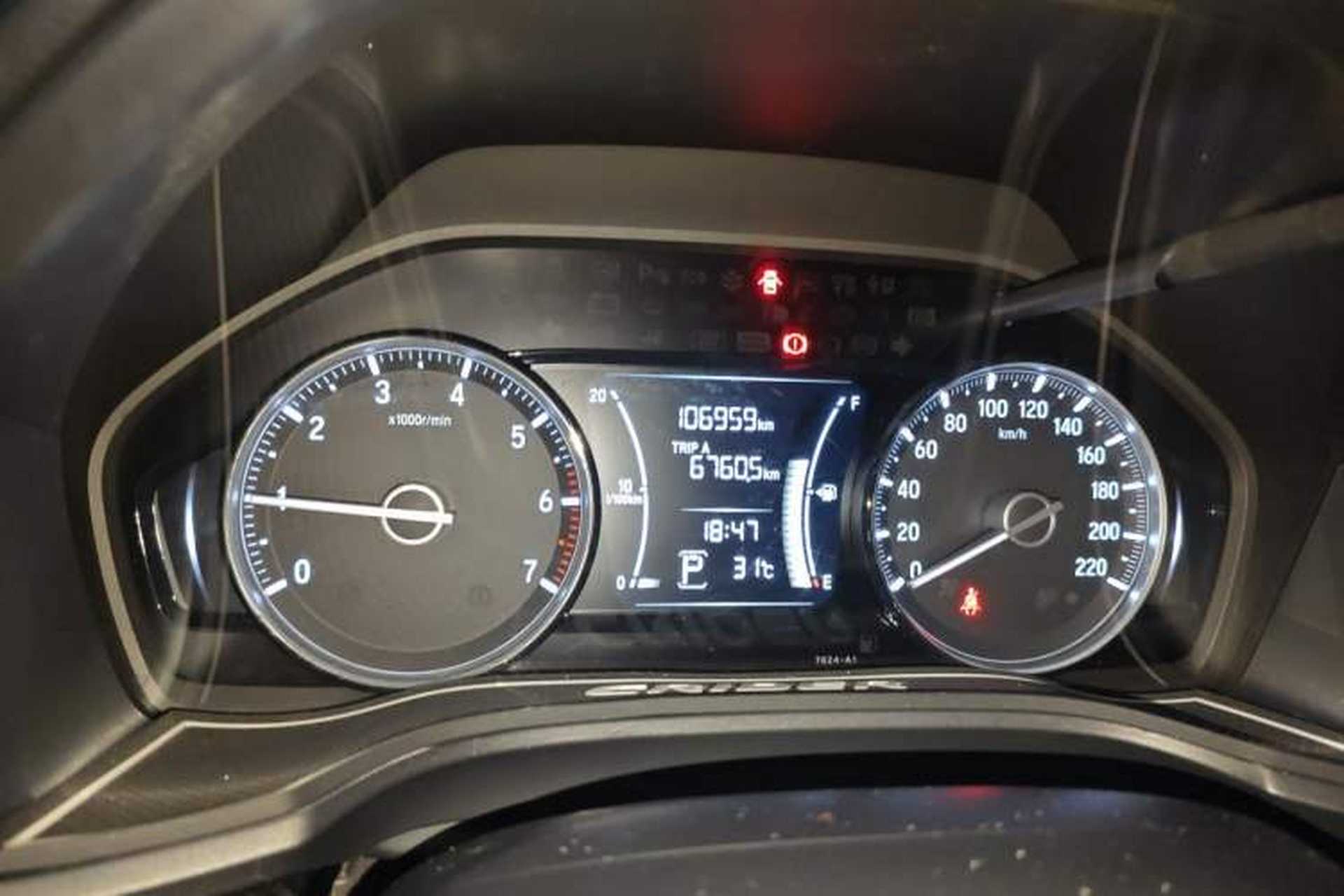 Used Honda Crider 2019 180 Turbo CVT Luxury Edition China VI Emission Standard Odometer Close Up