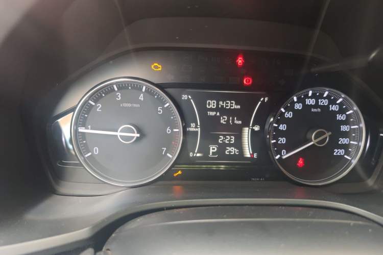 Used Honda Crider 2019 180 Turbo CVT Comfort Version China VI Odometer Close Up