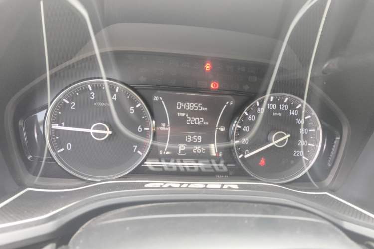 Used Honda Crider 2019 180 Turbo CVT Luxury Edition China VI Emission Standard Odometer Close Up