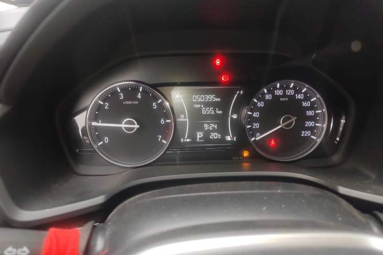Used Honda Crider 2019 180 Turbo CVT Luxury Edition China VI Emission Standard Odometer Close Up