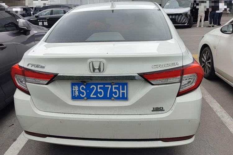 Used Honda Crider 2019 180 Turbo CVT Luxury Edition China VI Emission Standard Rear