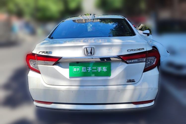 Used Honda Crider 2019 180 Turbo CVT Luxury Edition China VI Emission Standard Rear