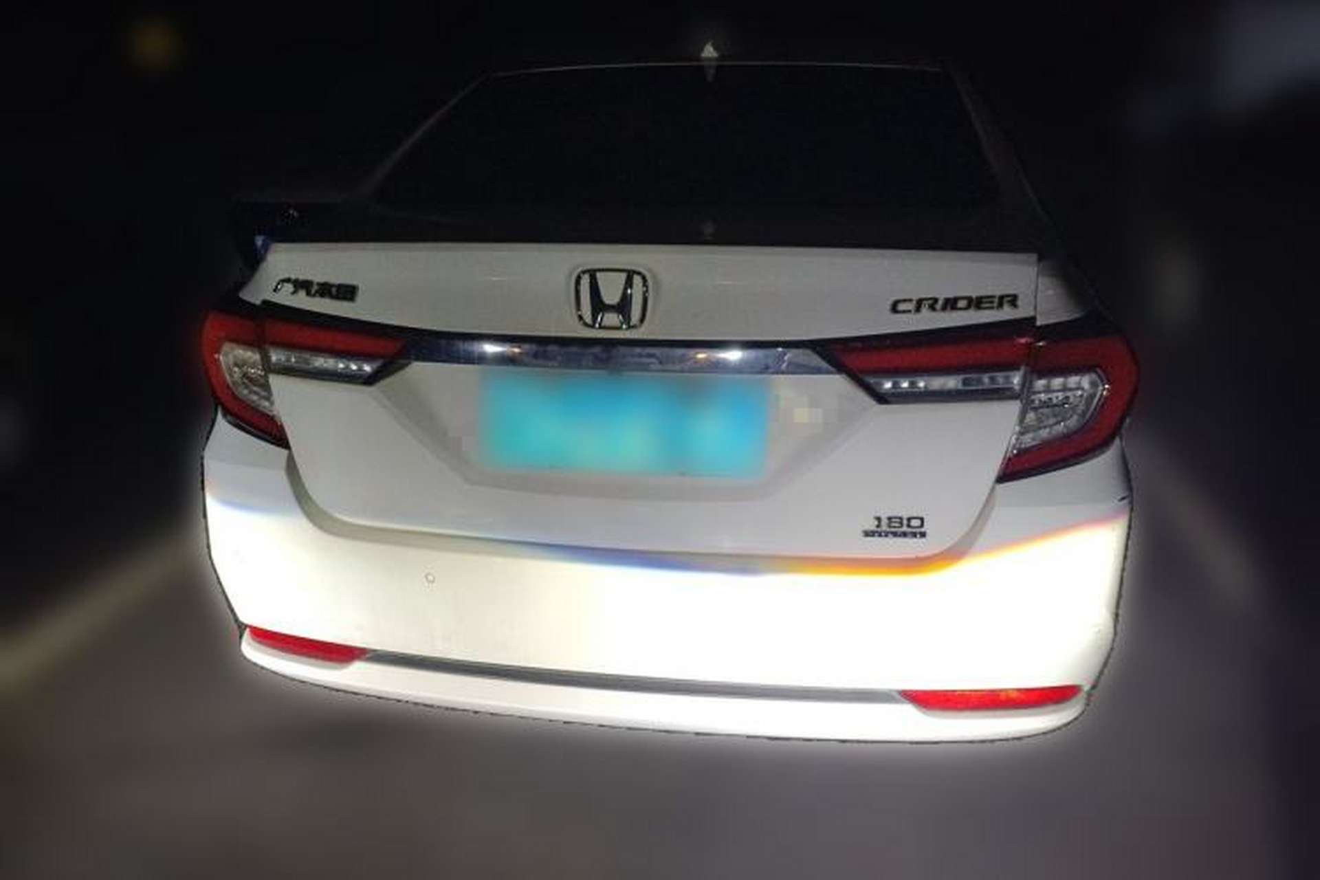 Used Honda Crider 2019 180 Turbo CVT Luxury Edition China V Rear