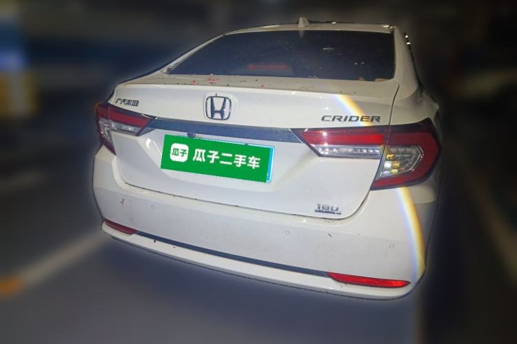 Used Honda Crider 2019 180 Turbo CVT Luxury Edition China VI Emission Standard Rear