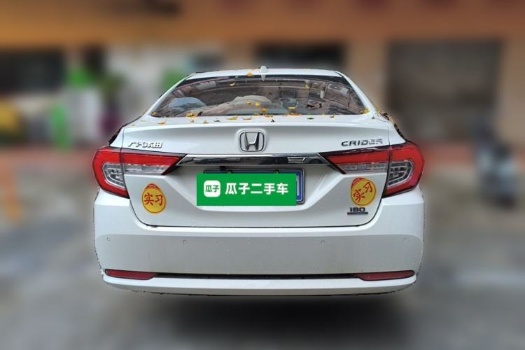 Used Honda Crider 2019 180 Turbo CVT Luxury Edition China VI Emission Standard Rear
