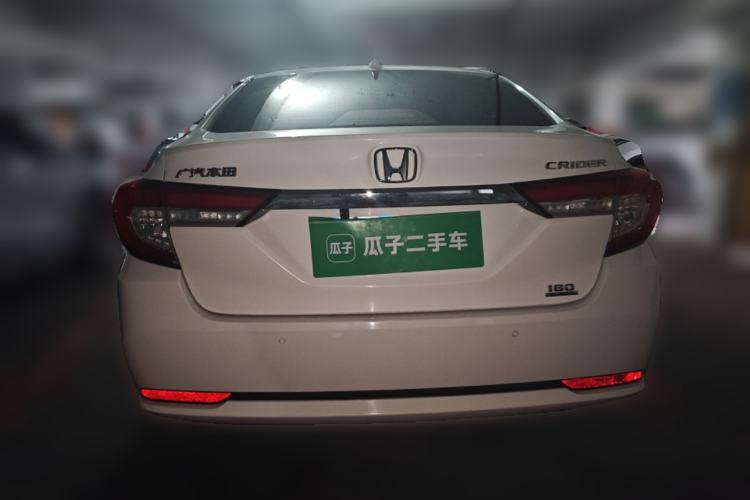Used Honda Crider 2019 180 Turbo CVT Luxury Edition China VI Emission Standard Rear