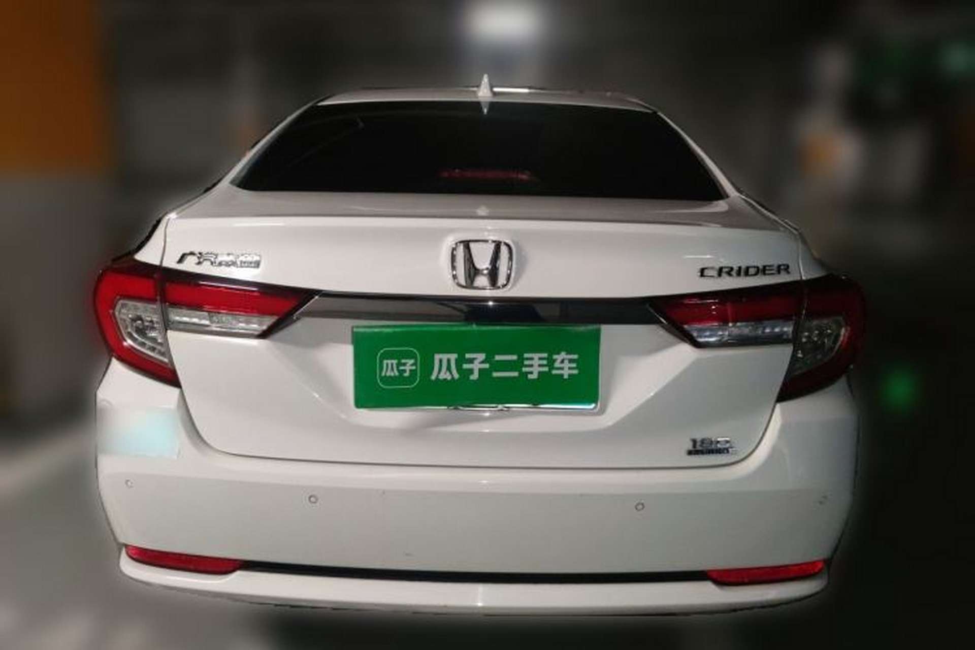Used Honda Crider 2019 180 Turbo CVT Luxury Edition China VI Emission Standard Rear