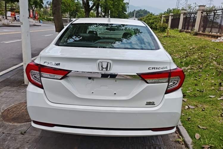 Used Honda Crider 2019 180 Turbo CVT Luxury Edition China VI Emission Standard Rear