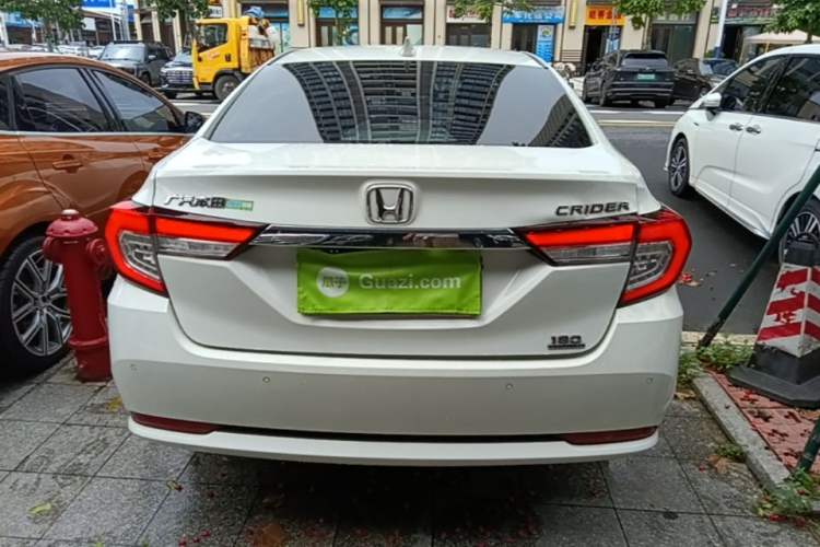 Used Honda Crider 2019 180 Turbo CVT Luxury Edition China V Rear