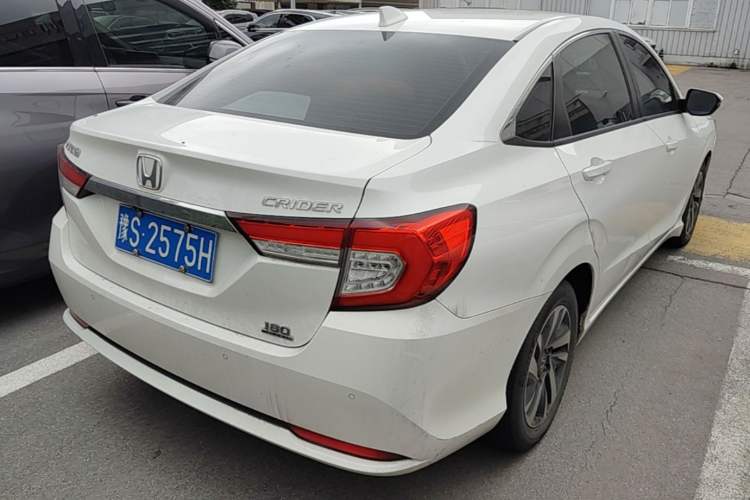 Used Honda Crider 2019 180 Turbo CVT Luxury Edition China VI Emission Standard Rear Right 45 Deg