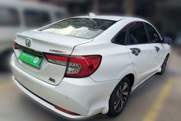 Used Honda Crider 2019 180 Turbo CVT Luxury Edition China VI Emission Standard Rear Right 45 Deg