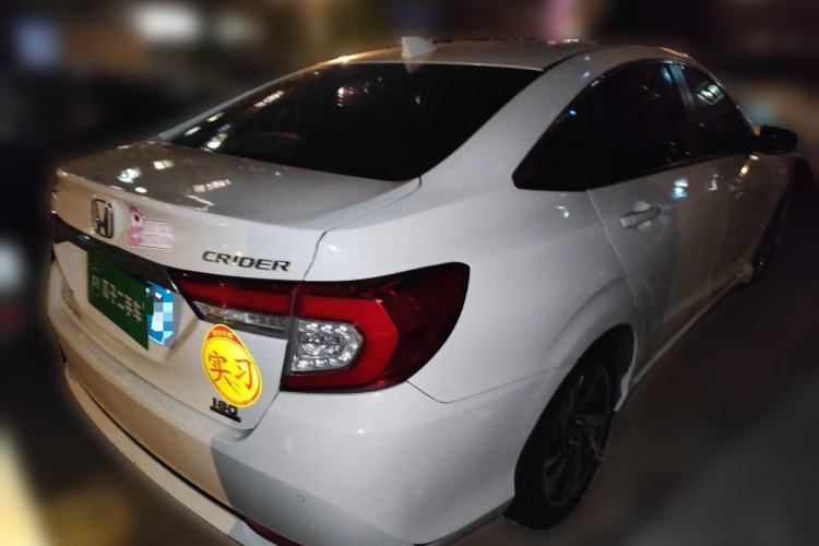 Used Honda Crider 2019 180 Turbo CVT Luxury Edition China VI Emission Standard Rear Right 45 Deg