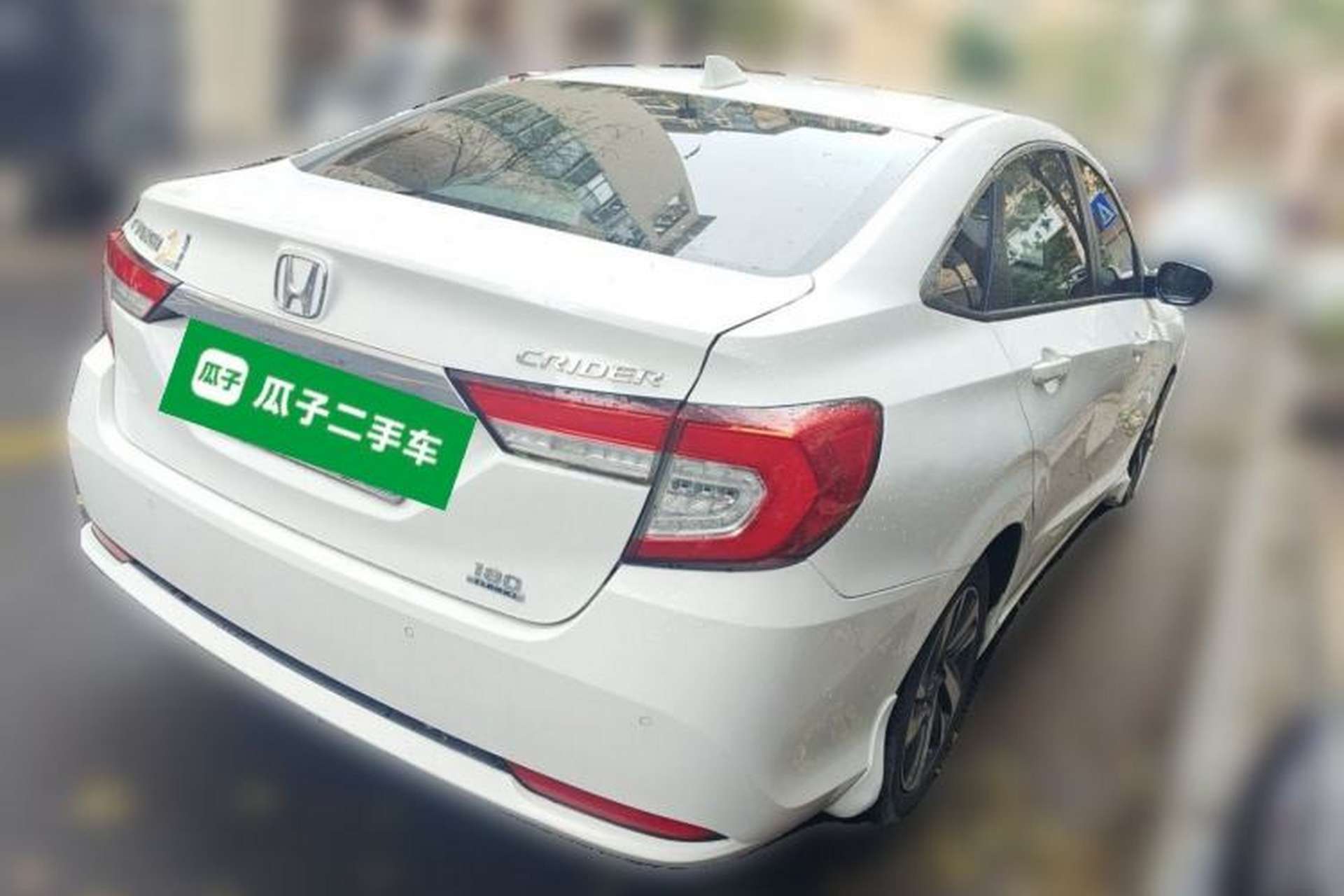 Used Honda Crider 2019 180 Turbo CVT Luxury Edition China V Rear Right 45 Deg