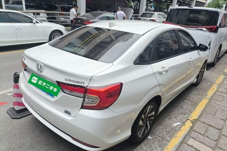 Used Honda Crider 2019 180 Turbo CVT Luxury Edition China VI Emission Standard Rear Right 45 Deg