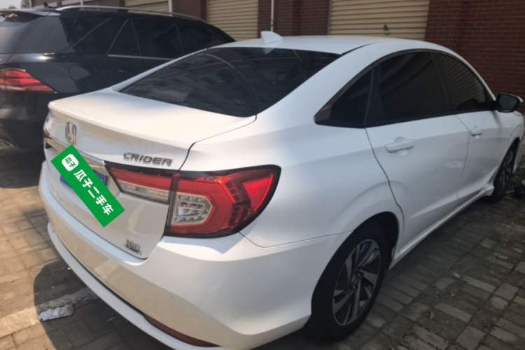 Used Honda Crider 2019 180 Turbo CVT Luxury Edition China VI Emission Standard Rear Right 45 Deg