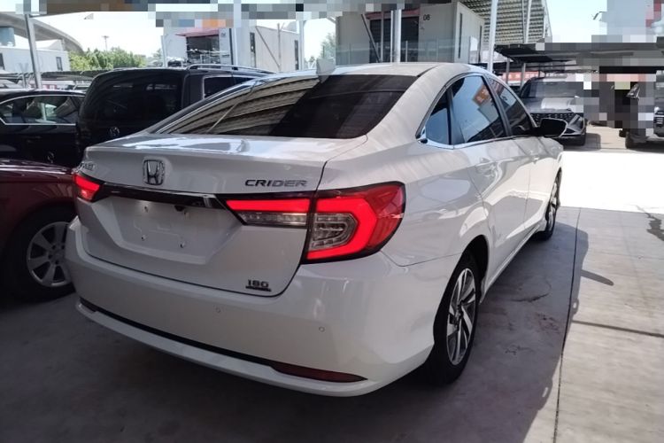 Used Honda Crider 2019 180 Turbo CVT Luxury Edition China VI Emission Standard Rear Right 45 Deg