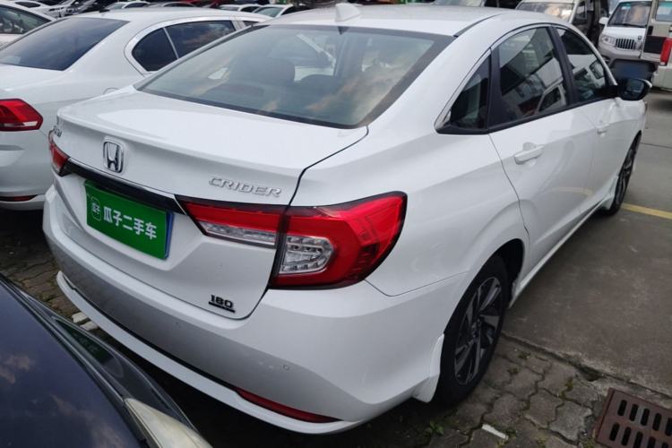 Used Honda Crider 2019 180 Turbo CVT Luxury Edition China VI Emission Standard Rear Right 45 Deg