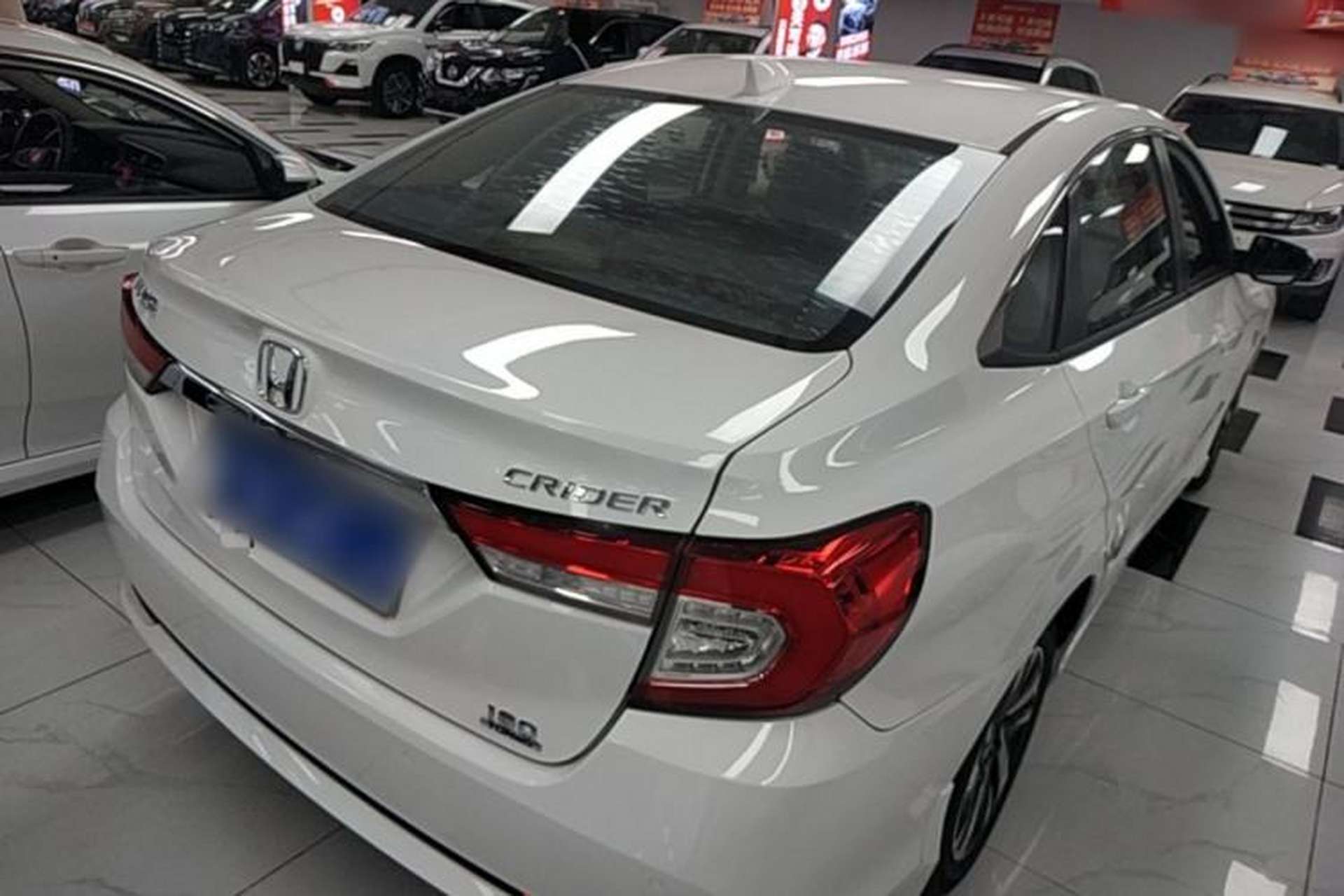 Used Honda Crider 2019 180 Turbo CVT Luxury Edition China VI Emission Standard Rear Right 45 Deg