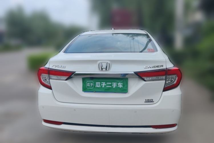 Used Honda Crider 2019 180 Turbo CVT Luxury Edition China VI Emission Standard Rear