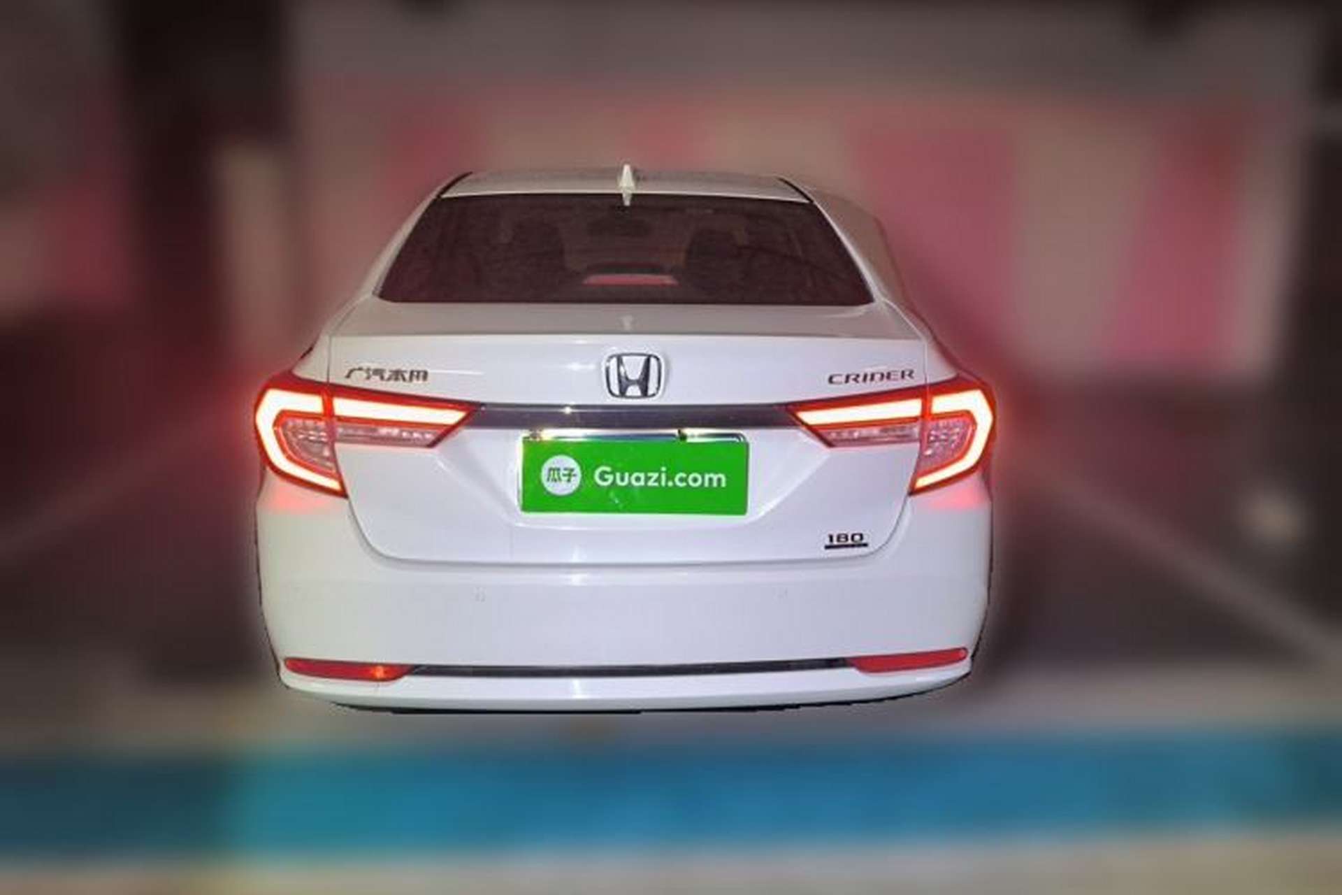 Used Honda Crider 2019 180 Turbo CVT Luxury Edition China V Rear