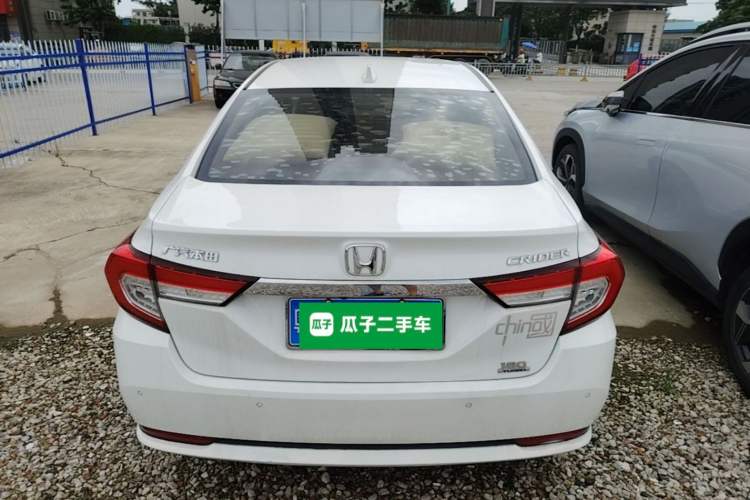 Used Honda Crider 2019 180 Turbo CVT Luxury Edition China VI Emission Standard Rear