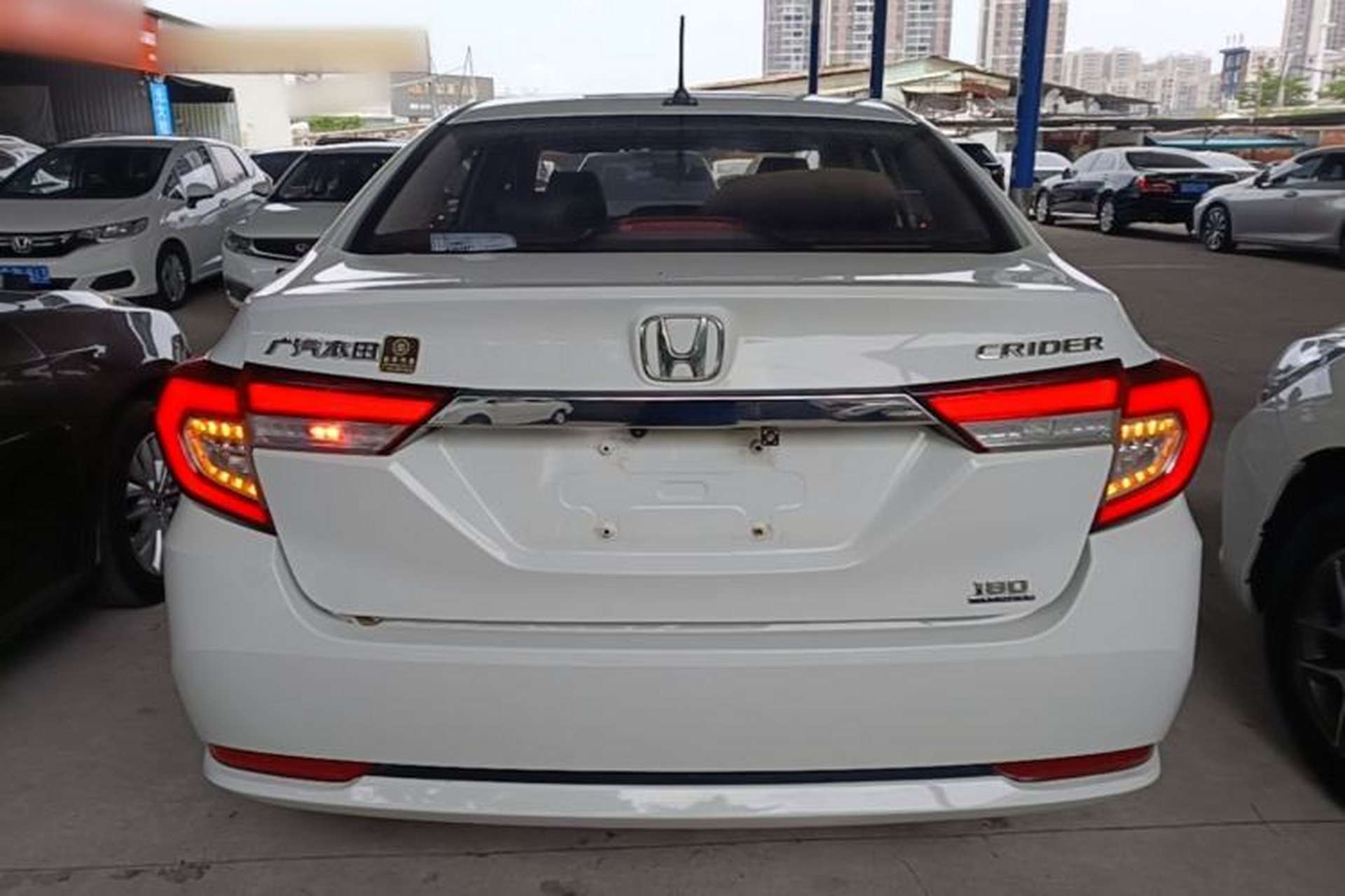 Used Honda Crider 2019 180 Turbo CVT Comfort Version China VI Rear