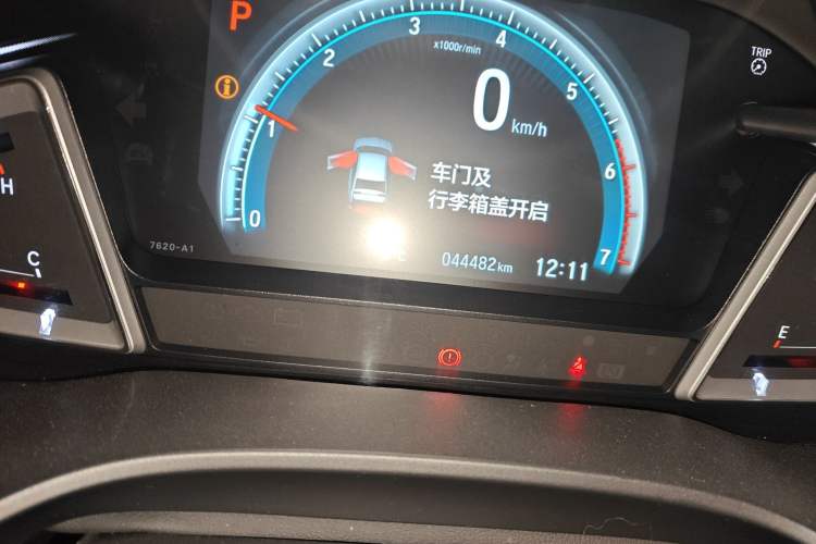 Used Honda Crider 2022 180Turbo CVT Luxury Edition Odometer Close Up