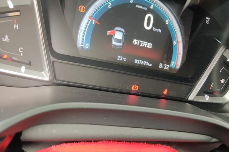 Used Honda Crider 2022 180Turbo CVT Luxury Edition Odometer Close Up