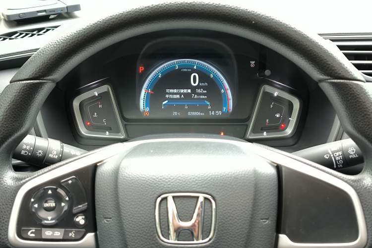 Used Honda Crider 2022 180 Turbo CVT Smart Enjoyment Version Odometer Close Up