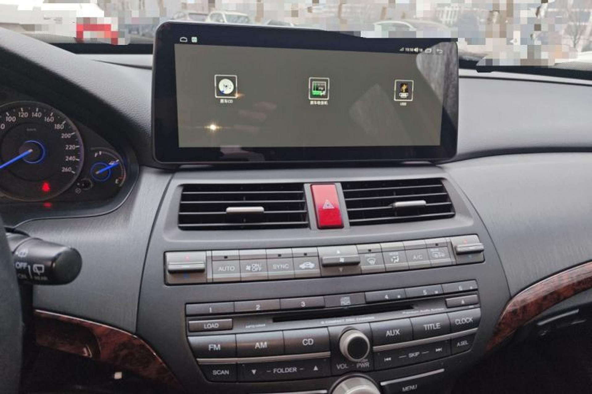 Used Honda Crosstour 2011 3.5L Prestige Edition Audio And AC Panel