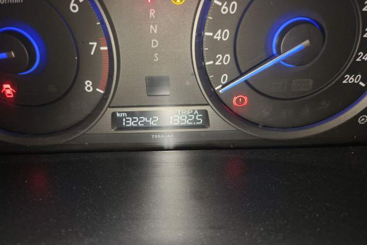 Used Honda Crosstour 2011 3.5L Flagship Edition Odometer Close Up