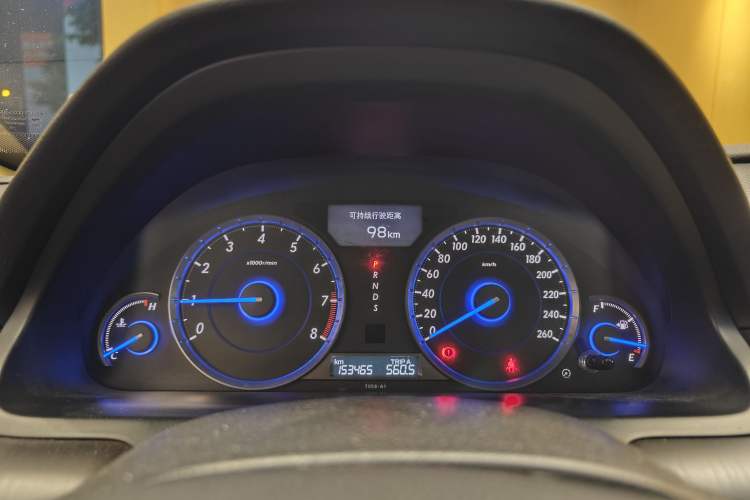 Used Honda Crosstour 2011 3.5L Flagship Edition Odometer Close Up