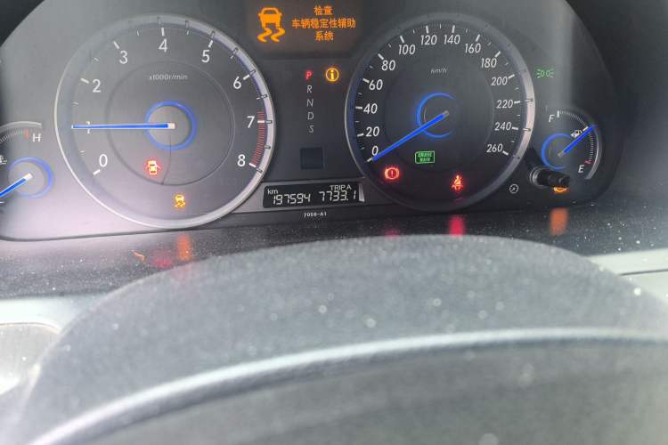 Used Honda Crosstour 2011 3.5L Flagship Edition Odometer Close Up