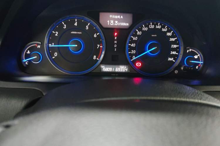 Used Honda Crosstour 2011 3.5L Flagship Edition Odometer Close Up