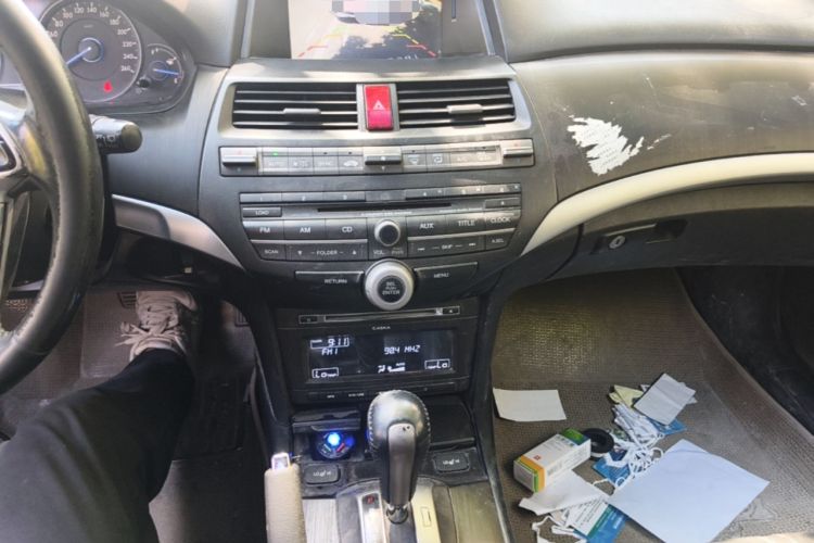 Used Honda Crosstour 2012 2.4L Luxury Edition Audio And AC Panel