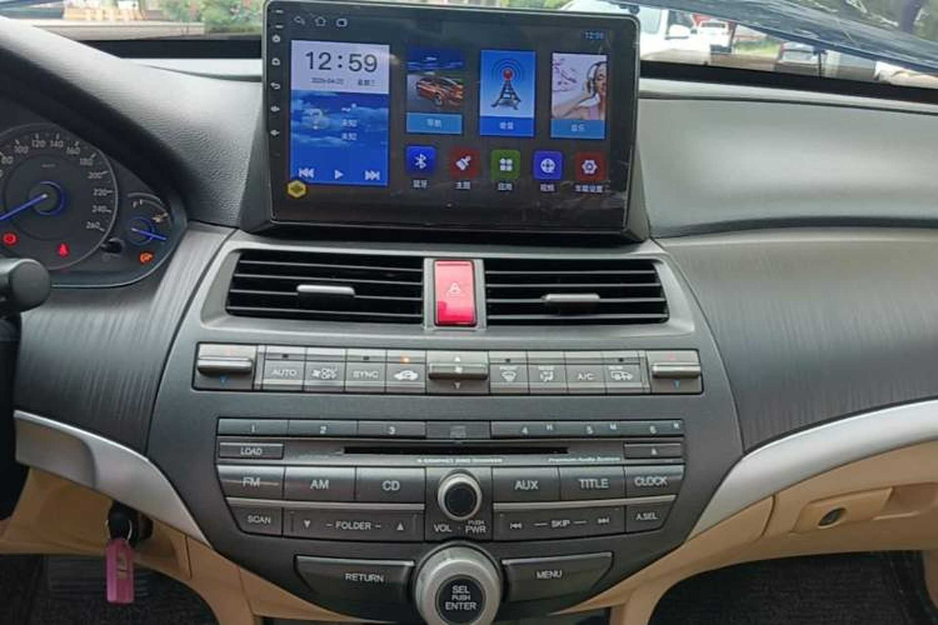 Used Honda Crosstour 2012 2.4L Luxury Edition Audio And AC Panel