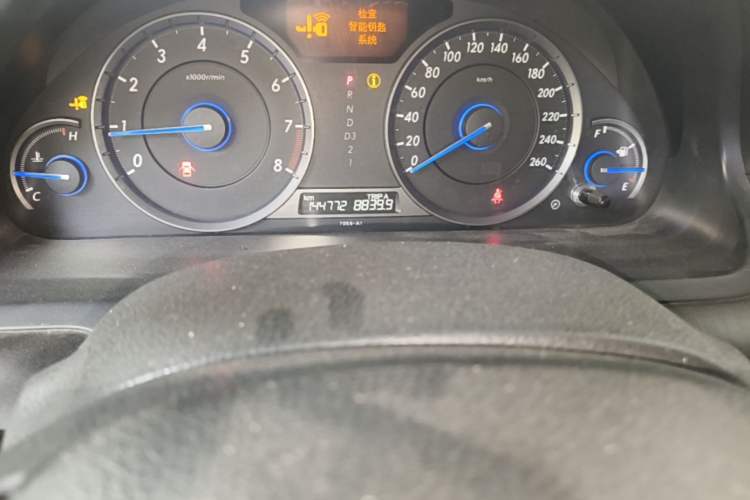 Used Honda Crosstour 2012 2.4L Luxury Edition Odometer Close Up