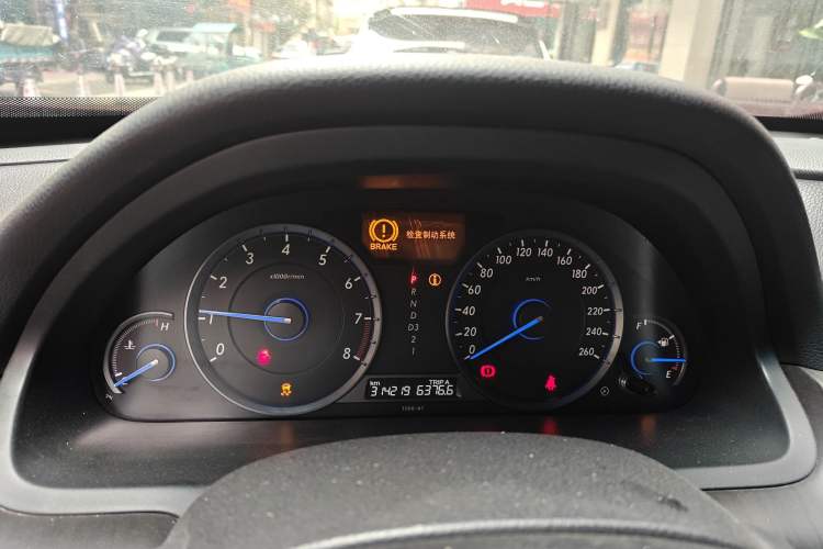 Used Honda Crosstour 2012 2.4L Luxury Edition Instrument Cluster