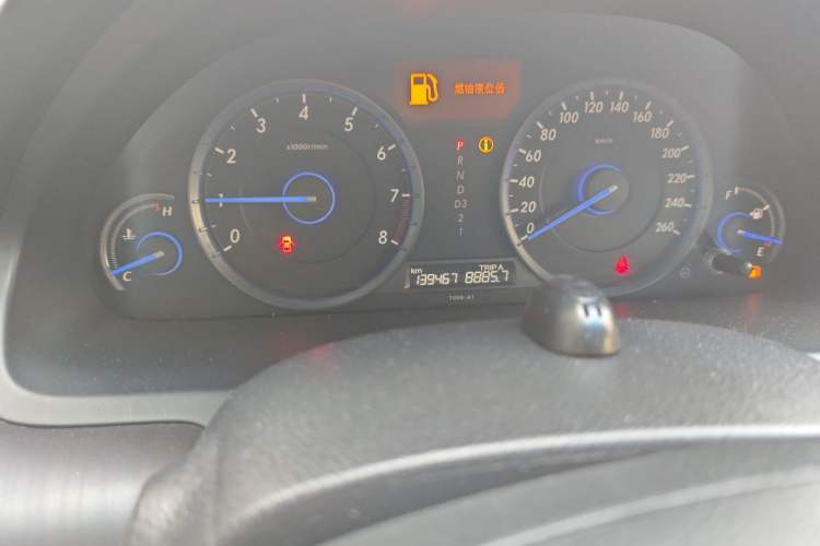Used Honda Crosstour 2012 2.4L Prestige Edition Odometer Close Up