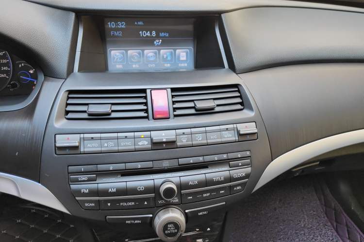 Used Honda Crosstour 2012 2.4L Luxury Edition Audio And AC Panel