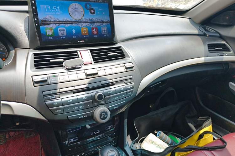 Used Honda Crosstour 2012 2.4L Luxury Edition Audio And AC Panel