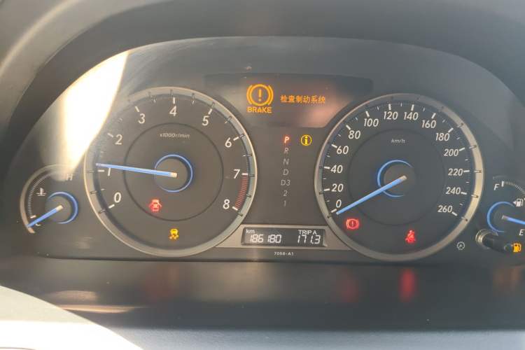 Used Honda Crosstour 2012 2.4L Luxury Edition Instrument Cluster