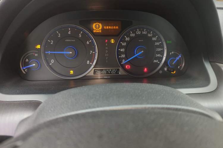 Used Honda Crosstour 2012 2.4L Luxury Edition Odometer Close Up